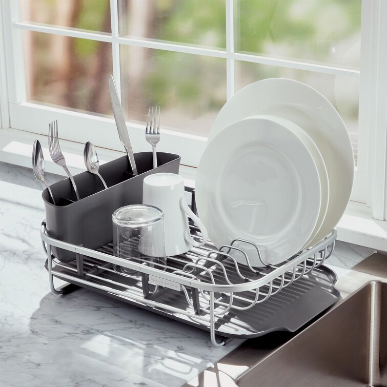 Kitchenaid stainless 2024 dish rack